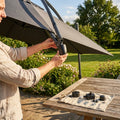 Parasol replacement parts in various sizes for garden and patio use