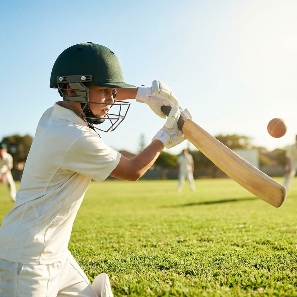 Professional cricket helmet available in various sizes and colours
