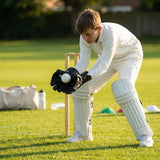 Black Wicket Keeper Gloves for cricket with rubber grip