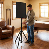 Portable Dartboard Stand with Adjustable Height for Indoor Use