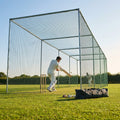 Cricket nets made from HDPE, available in various sizes for indoor and outdoor use