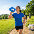 500ml running water bottle with ergonomic grip and BPA-free plastic