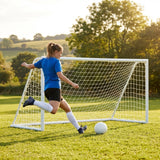 24x8ft professional aluminium football goal