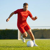 Men's football shirt in multiple colours, made from polyester for athletic use