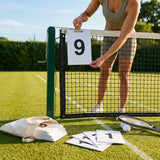 A4 PVC number plates for sports pitches and courts