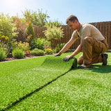 Artificial Grass Lawn Turf with 35mm pile height for gardens
