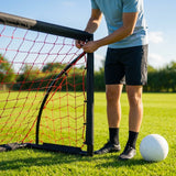 Football goal net in multiple sizes and colours for clubs and gardens