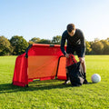 Aluminium Folding Football Goal in various sizes and colours, ideal for training and matches