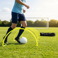 Football Training Passing Arcs, Fluorescent Yellow, High Tensile Plastic