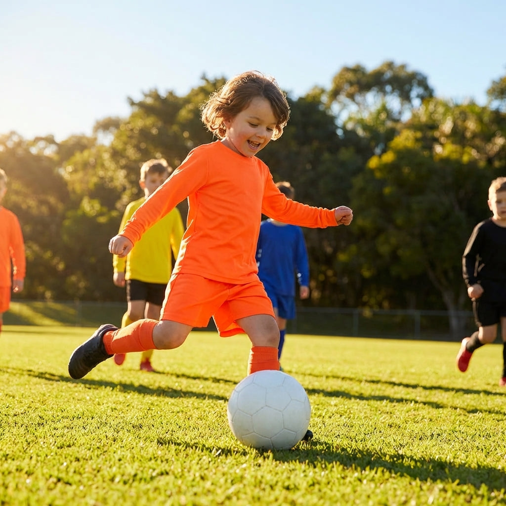 Geo Football Shirts for Kids Ages 5-14