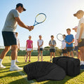 Tennis racket and bag set with aluminium rackets for coaches and players
