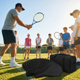 Tennis racket and bag set with aluminium rackets for coaches and players