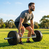 Olympic Hex Bar made of Steel for Gym and Home Workouts