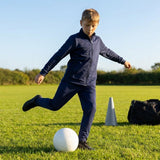 Kids' full zip sports jacket for training and casual wear
