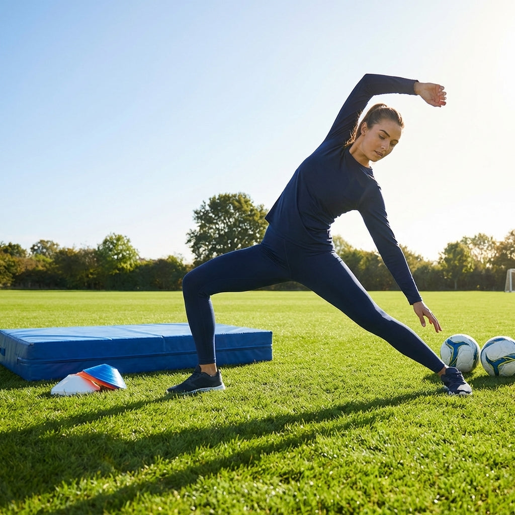 Women's compression leggings in various sizes and colours