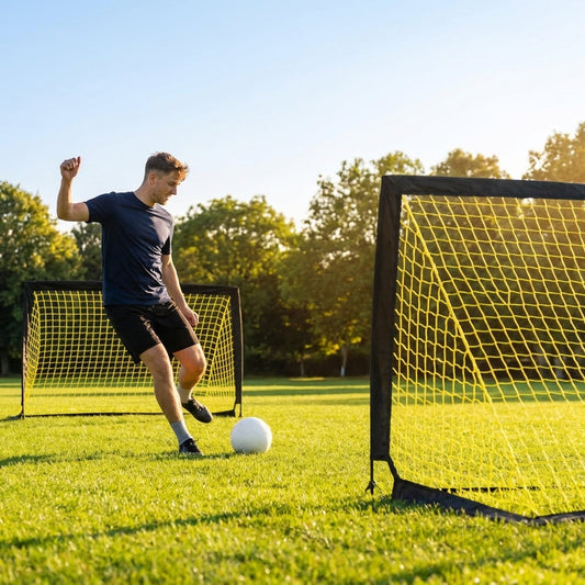 Pop-Up Football Goal – Multiple Sizes – 3ply Polyester – Training Use
