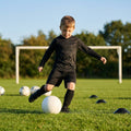 Kids' Long Sleeve Football Kit with Geometric Design