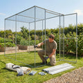 Steel fruit cage kits for garden use
