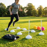 Agility Training Cone Hurdle Set in Fluorescent Colours