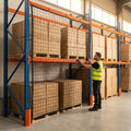 Rack Netting made from 2mm HDPP Twine for Warehouse Safety