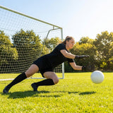 Women’s polyester goalkeeper shorts in vibrant colours