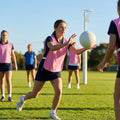 Vibrant netball bibs made of polyester mesh for schools and clubs