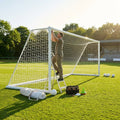 Replacement football goal nets for Alu110 goals, various sizes in white