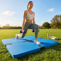 Rubber gym flooring mats available in various colours and thicknesses