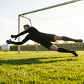 Knee-high football socks for goalkeepers