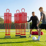 6ft football mannequin made from premium nylon, used for training - product detail