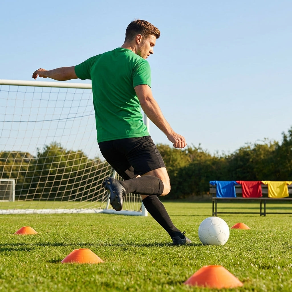 Men's classic football shirt in various colours and sizes