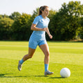 Polyester Football Shorts in multiple colours and sizes, perfect for athletes