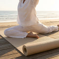 PVC Yoga Mat with textured foam for yoga and Pilates