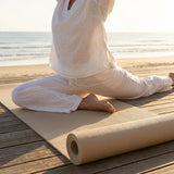 PVC Yoga Mat with textured foam for yoga and Pilates