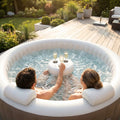 Hot Tub Comfort Set with Head Rests and Drinks Holder