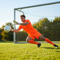 Men's Goalkeeper Kit in vibrant colours, including top, shorts, and socks.