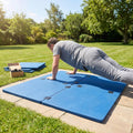 Rubber gym flooring mats available in various colours and thicknesses