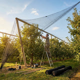 28mm black bird netting for urban and rural protection