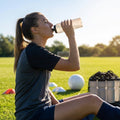750ml sports water bottle in multiple colours, BPA-free plastic