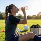 750ml sports water bottle in multiple colours, BPA-free plastic
