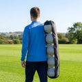 Football Tube Ball Bag in nylon and mesh for training and match use