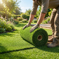 Artificial Grass Lawn Turf with 35mm pile height for gardens