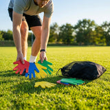 Non-slip hands and feet markers in multiple colours for children