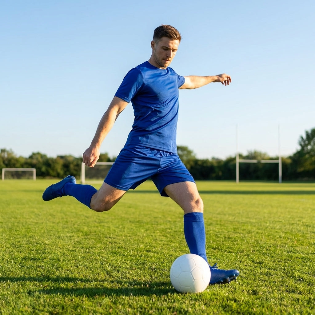 Football shorts in various colours made from polyester, ideal for sports