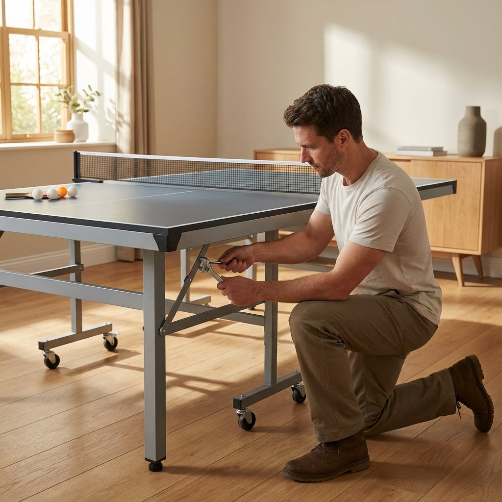 Table Tennis Table Replacement Parts, featuring durable steel and nylon components