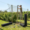 Heavy Duty Bird Netting made from high-density polyethylene