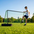 Aluminium Folding Football Goal in various sizes and colours, ideal for training and matches