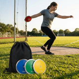 Junior Discus set with carry bag, assorted colours