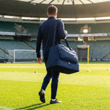 Sports Holdall Kit Bag with 55L capacity in Black, Navy, and Red