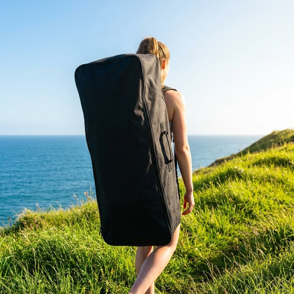 Paddle board and kayak bags for water sports equipment